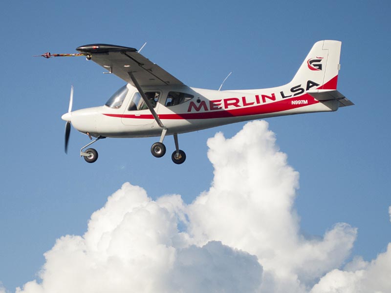 Glasair Aviation S Merlin Lsa Receives Faa Light Sport Certification Darcorporation