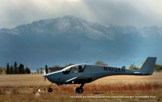 Prototype Nexaer LSA taking off