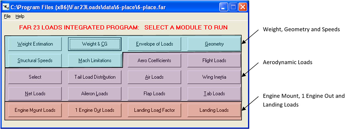 FAR23-Main Menu FAR23-Main Menu