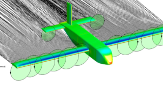 FlightStream power on simulation